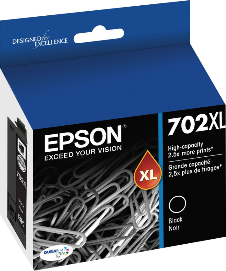 Epson - 702XL High-Yield Ink Cartridge - Black_1