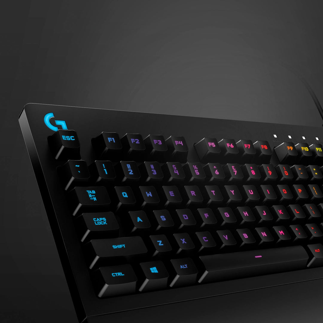 Logitech - Prodigy G213 Full-size Wired Membrane Gaming Keyboard with RGB Backlighting - Black_1