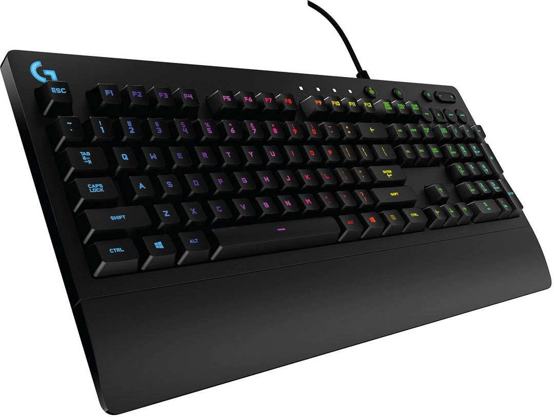 Logitech - Prodigy G213 Full-size Wired Membrane Gaming Keyboard with RGB Backlighting - Black_0