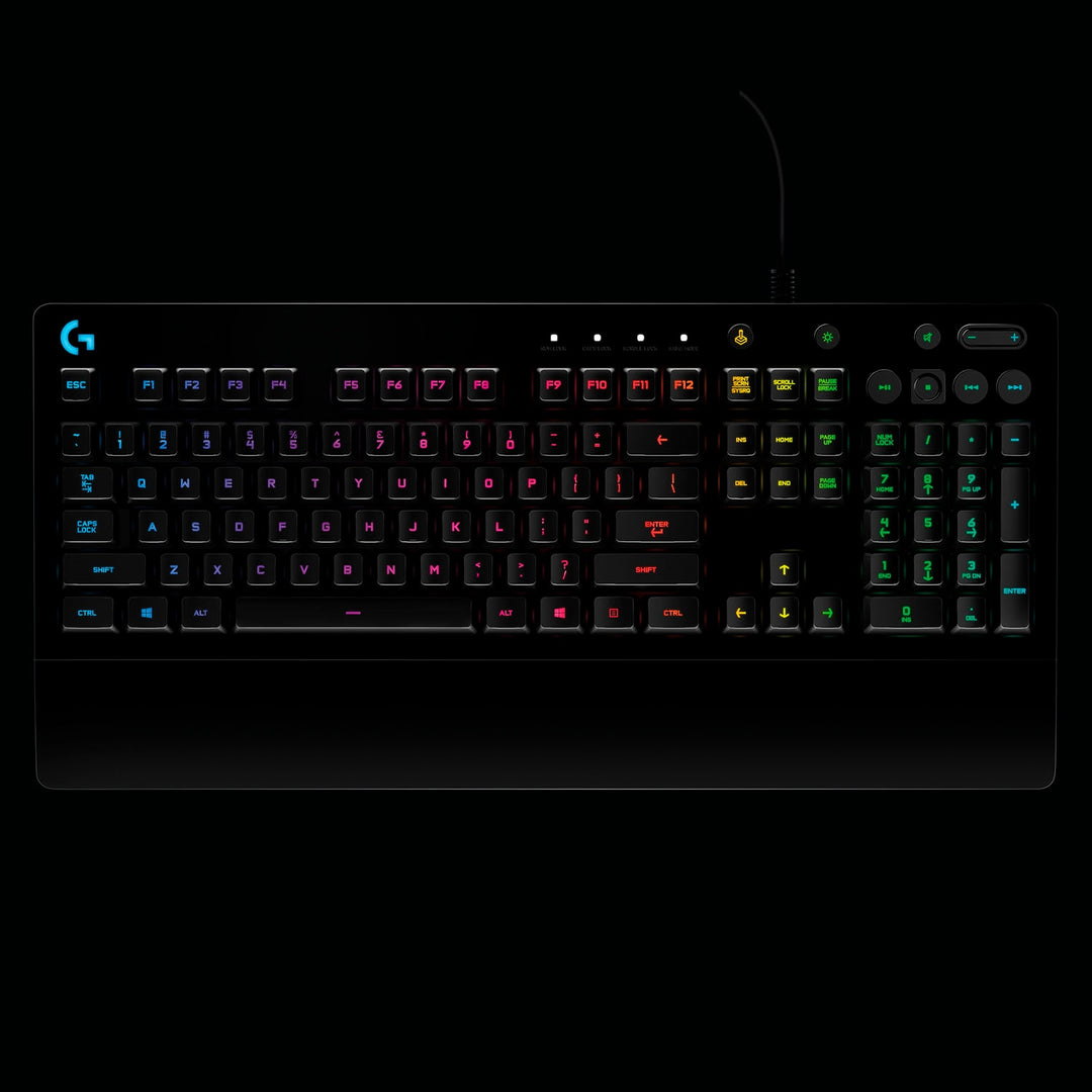 Logitech - Prodigy G213 Full-size Wired Membrane Gaming Keyboard with RGB Backlighting - Black_2