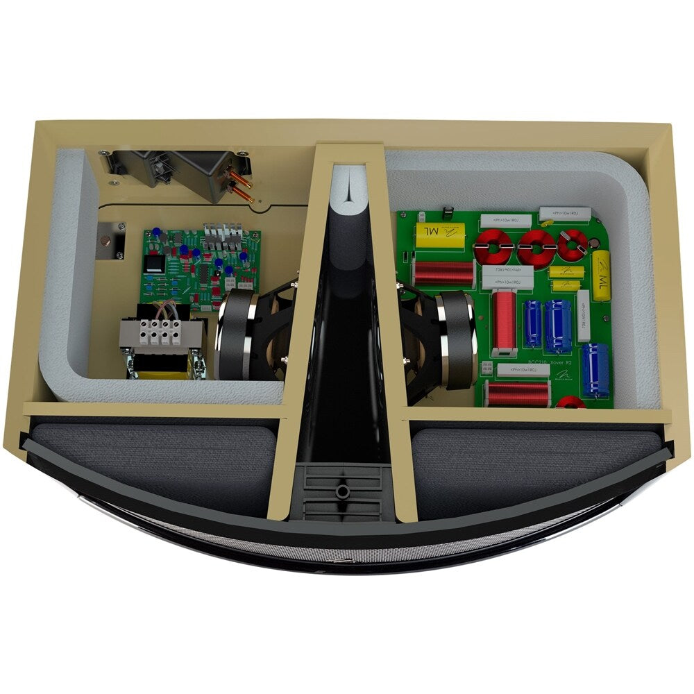 MartinLogan - ElectroMotion Dual 5-1/4" Passive 3-Way Center-Channel Speaker - Gloss black_5