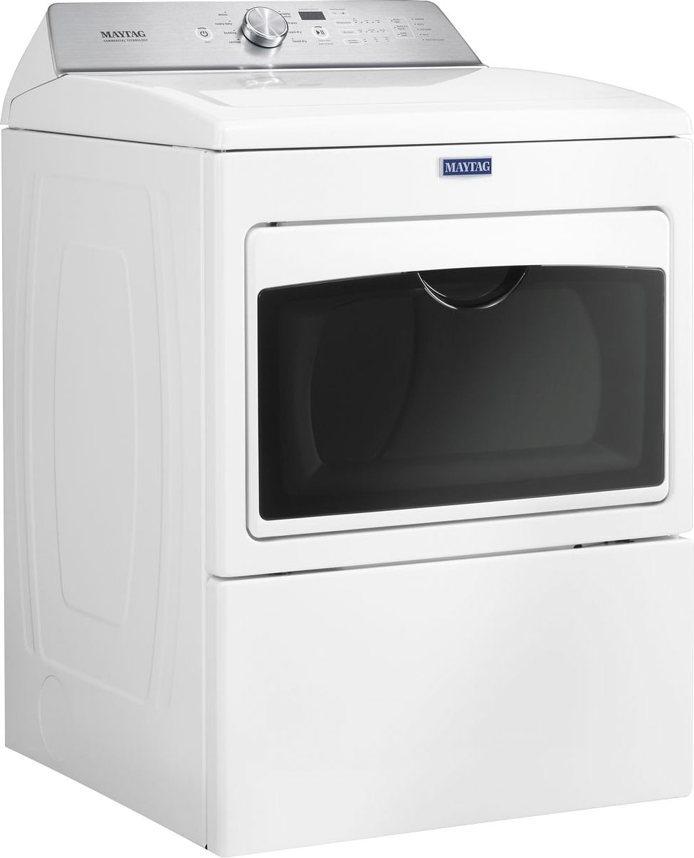 Maytag - 7.4 Cu. Ft. 9-Cycle Electric Dryer - White_1