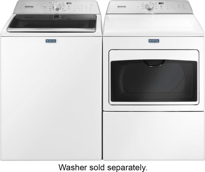 Maytag - 7.4 Cu. Ft. 9-Cycle Electric Dryer - White_5