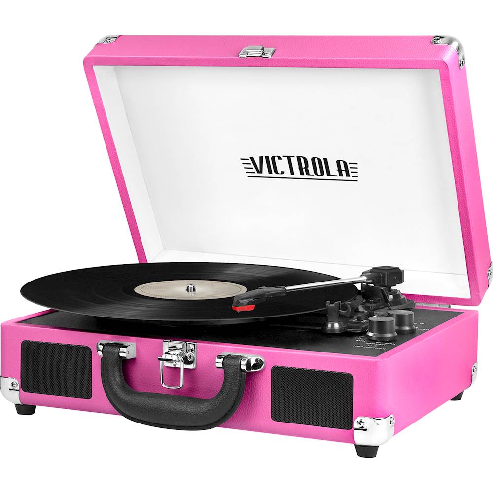 Victrola - Bluetooth Stereo Turntable - Pink_0