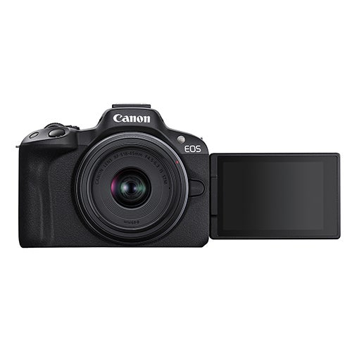 EOS R50 Mirrorless Camera w/ RF-S18-45mm F4.5-6.3 IS STM Lens Kit_0