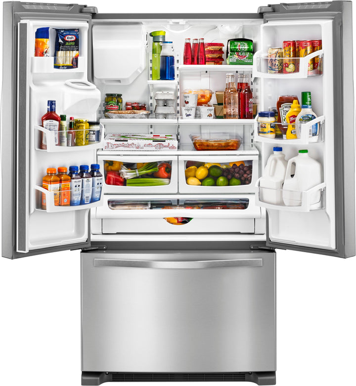 Whirlpool - 24.7 Cu. Ft. French Door Refrigerator - Stainless steel_2