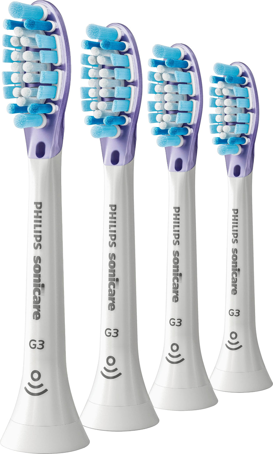 Philips Sonicare - Premium Gum Care Brush Heads (4-Pack) - White_0
