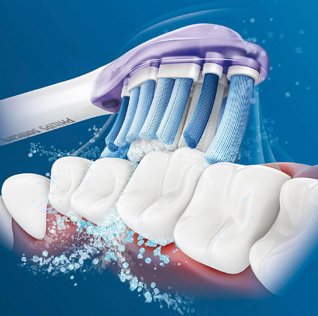 Philips Sonicare - Premium Gum Care Brush Heads (4-Pack) - White_2