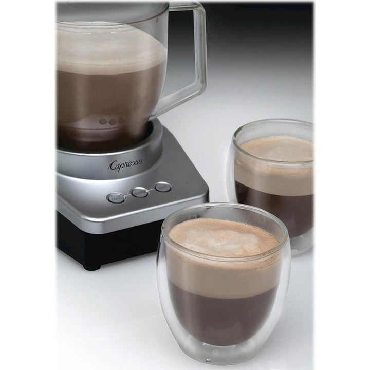 Capresso - froth MAX Automatic Milk Frother - Silver/Black_1