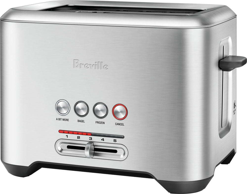 Breville - the Bit More 2-Slice Extra-Wide and Deep Slot Toaster - Stainless Steel_1