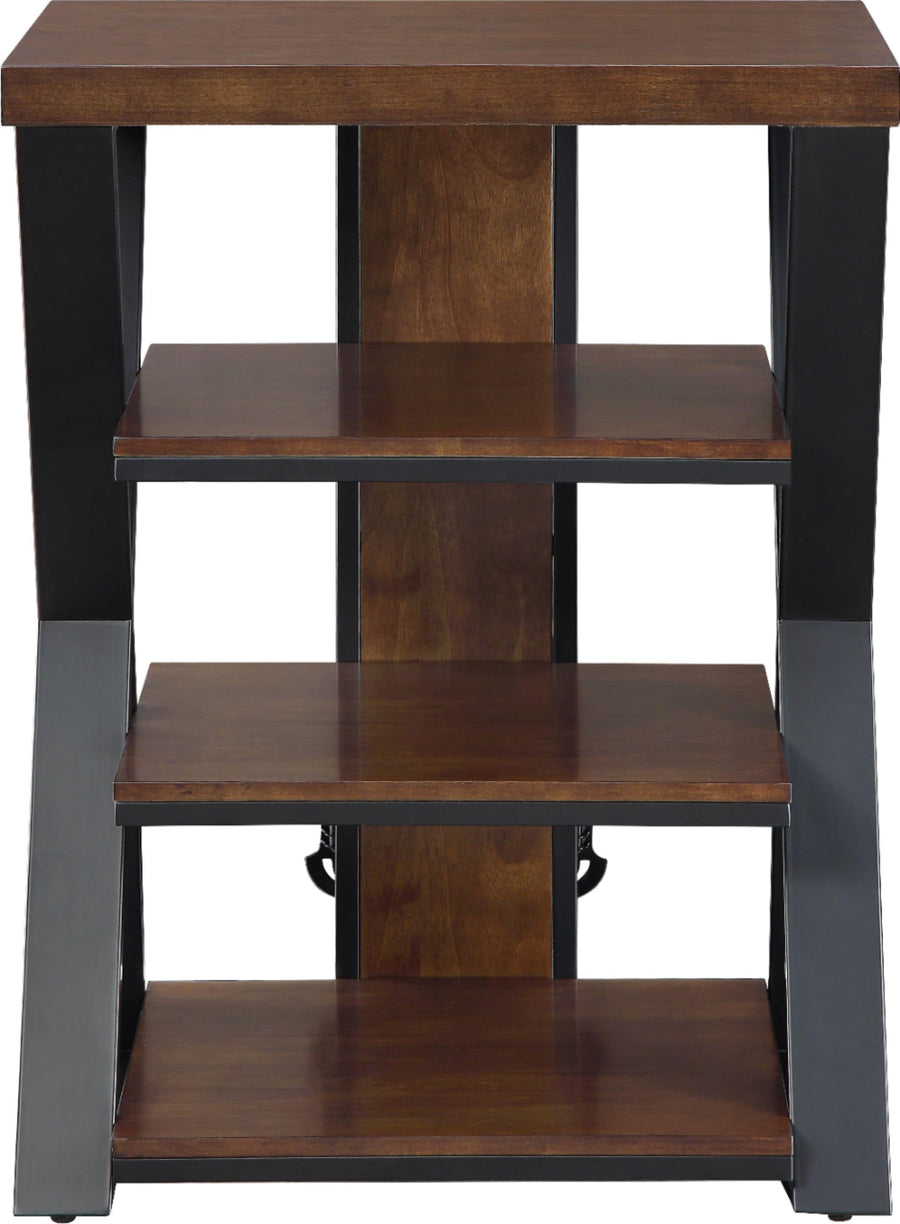 Whalen Furniture - Tower Stand for TVs Up to 32" - Medium Brown Cherry_0