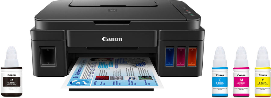 Canon - PIXMA G3200 Wireless MegaTank All-In-One Inkjet Printer - Black_0