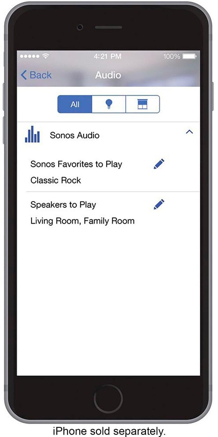 Lutron - Caseta Wireless Pico Smart Remote for Audio, Works with Sonos, White - White_2