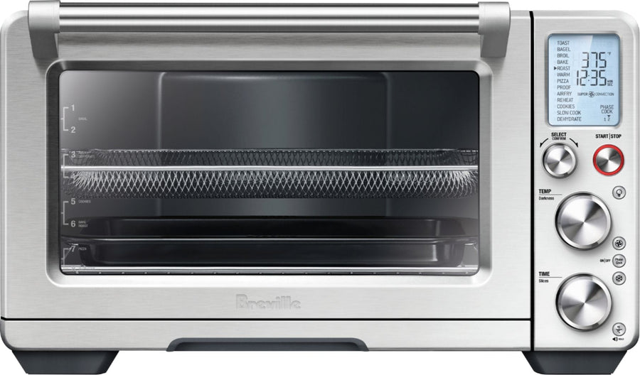 Breville - Smart Oven Air Fryer Pro Convection Toaster/Pizza Oven - Stainless Steel_0