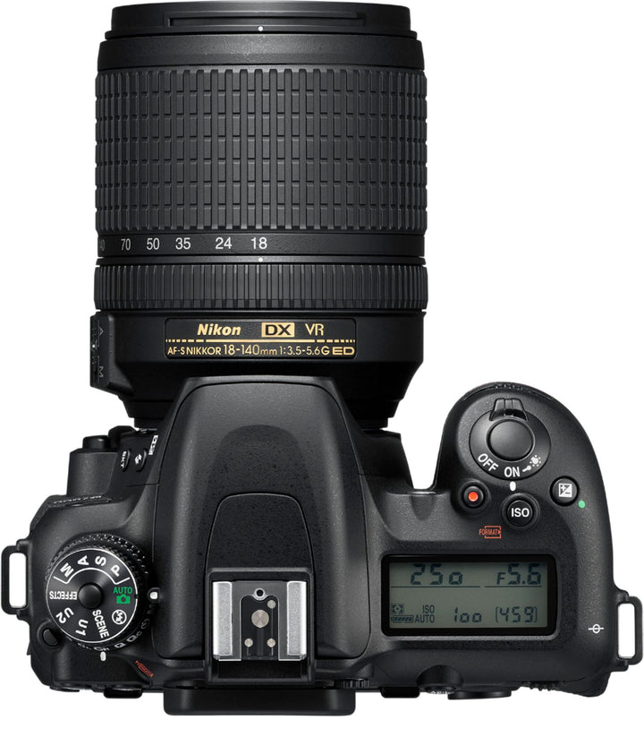 Nikon - D7500 DSLR 4K Video Camera with AF-S DX NIKKOR 18-140mm f/3.5-5.6G ED VR lens - Black_3