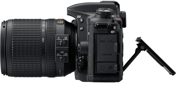 Nikon - D7500 DSLR 4K Video Camera with AF-S DX NIKKOR 18-140mm f/3.5-5.6G ED VR lens - Black_8