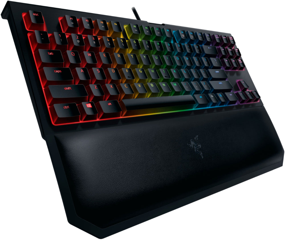 Razer - BlackWidow Chroma V2 Tournament Edition Wired Gaming Mechanical Switch Keyboard with RGB Back Lighting - Black_1