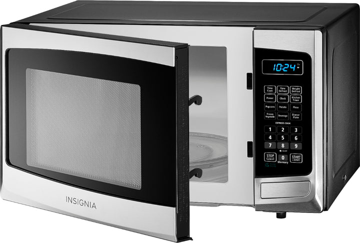 Insignia™ - 0.9 Cu. Ft. Compact Microwave - Stainless steel_5