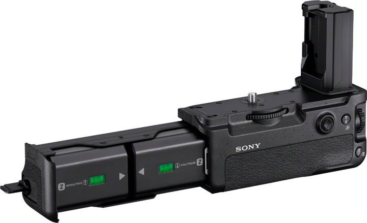Sony - α9, α7R III, α7 III Vertical Battery Grip - Black_6