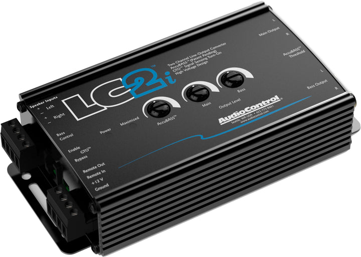AudioControl - LC2i Two-Channel Line Out Converter with AccuBASS® - Black_1