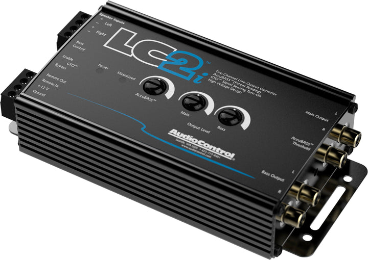 AudioControl - LC2i Two-Channel Line Out Converter with AccuBASS® - Black_2