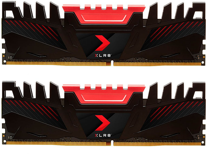 PNY - XLR8 Gaming 16GB (2x8GB)  3200MHz  DDR4 DRAM (PC4-25600) CL16 1.35V Dual Channel Desktop (DIMM) Memory Kit - Red_4