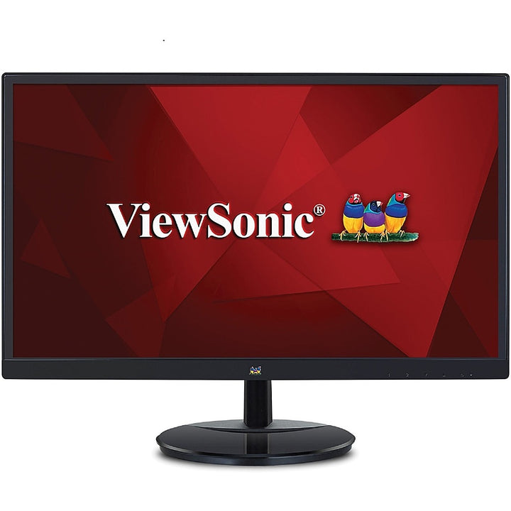 ViewSonic - 24 LCD FHD Monitor (DisplayPort VGA, HDMI) - Black_0
