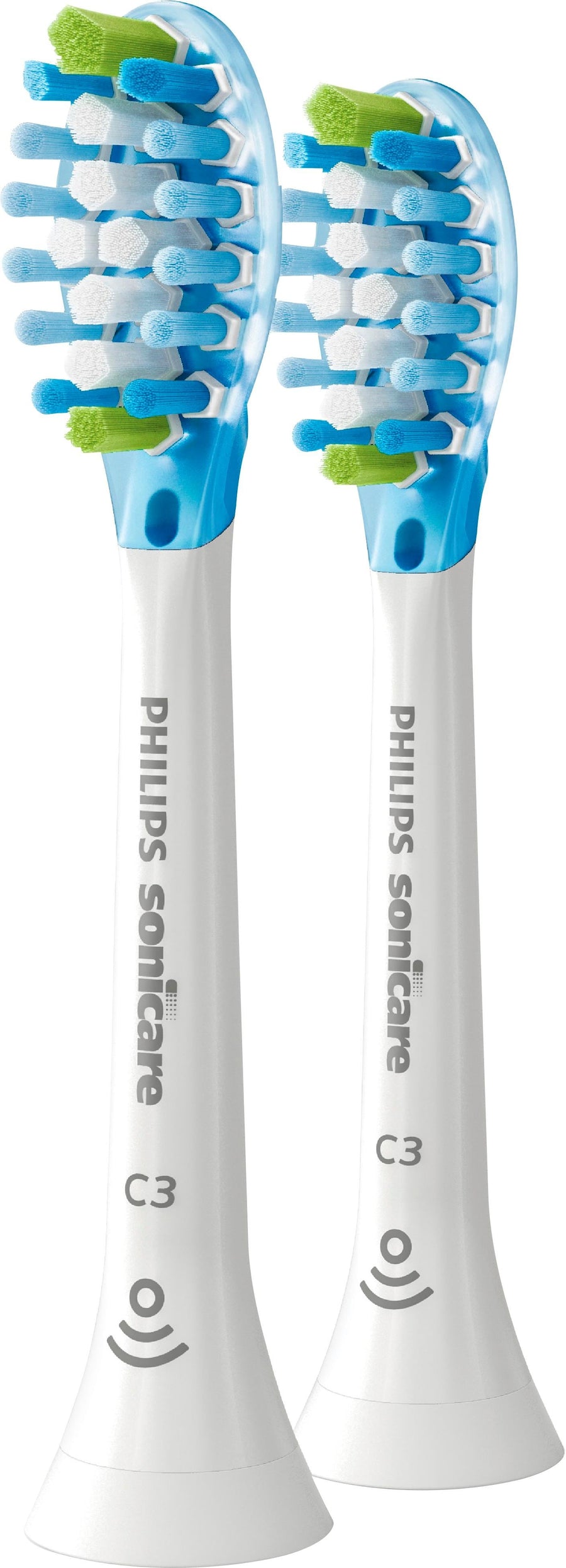 Philips Sonicare - Premium Plaque Control Brush Heads (2-Pack) - White_0