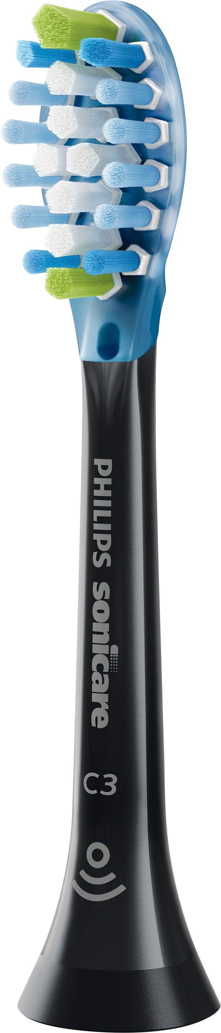 Philips Sonicare - Premium Plaque Control Brush Heads (2-Pack) - Black_4