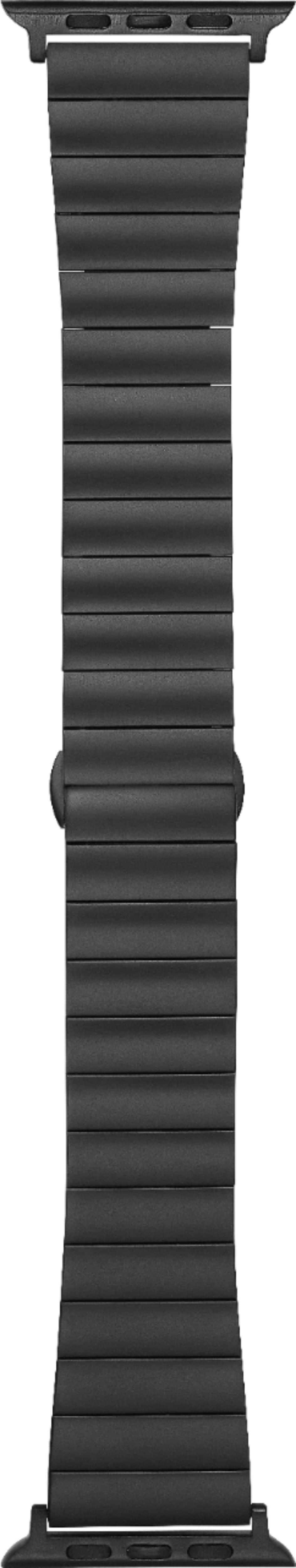 Platinum™ - Stainless Steel Link Band for Apple Watch™ 42mm, 44mm, Apple Watch™ Series 7 45mm and Apple Watch™ Series 8 45mm - Black_2