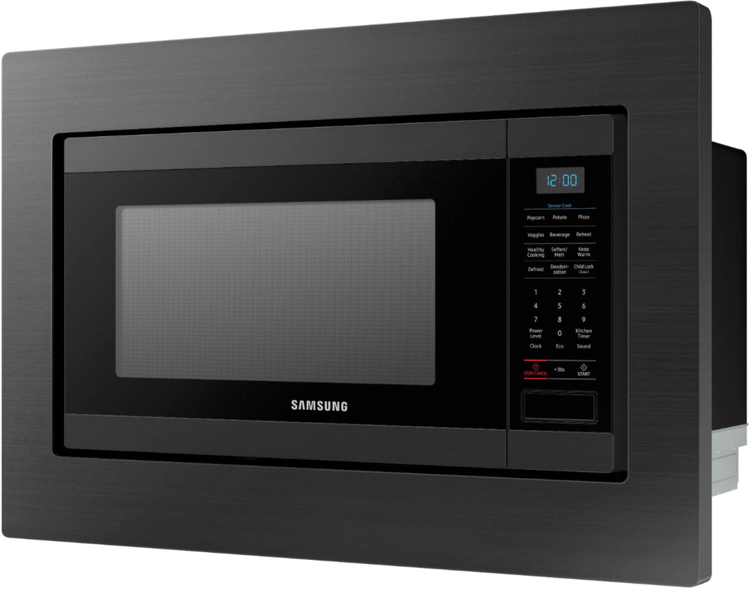 30" Trim Kit for Samsung MS19M8020TG Microwave - Black stainless steel_1