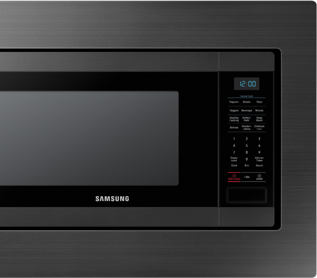 30" Trim Kit for Samsung MS19M8020TG Microwave - Black stainless steel_5