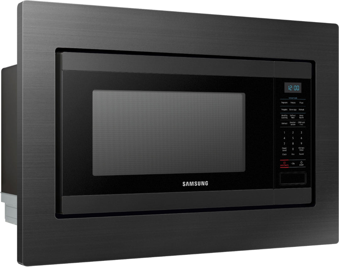 30" Trim Kit for Samsung MS19M8020TG Microwave - Black stainless steel_2