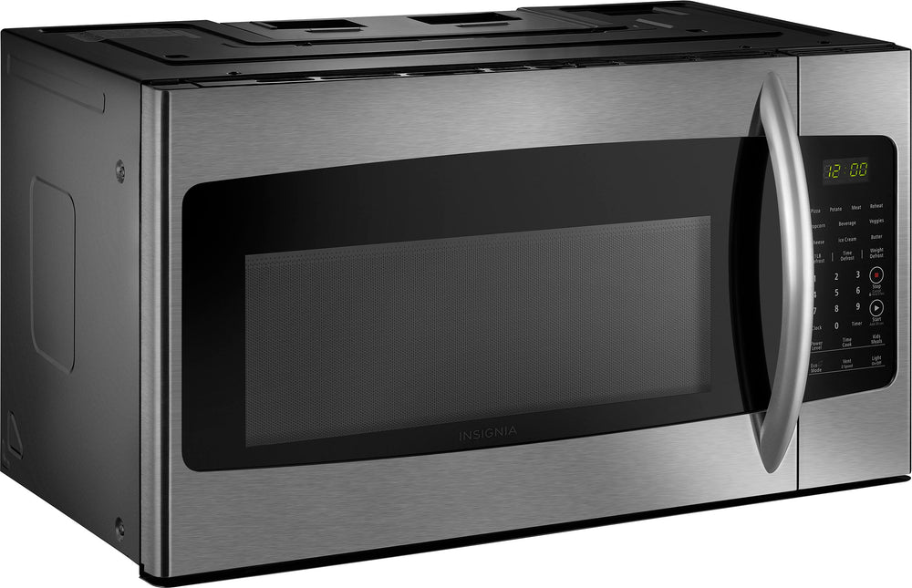 Insignia™ - 1.6 Cu. Ft. Over-the-Range Microwave - Stainless steel_1