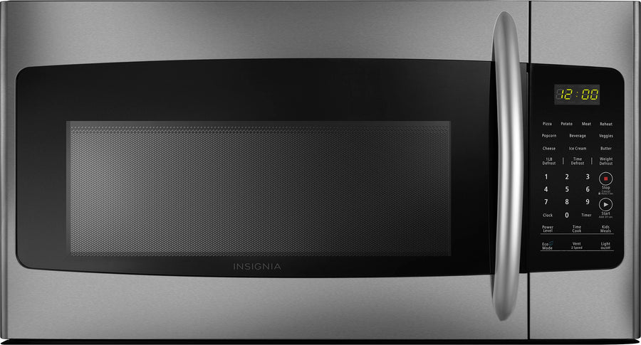Insignia™ - 1.6 Cu. Ft. Over-the-Range Microwave - Stainless steel_0