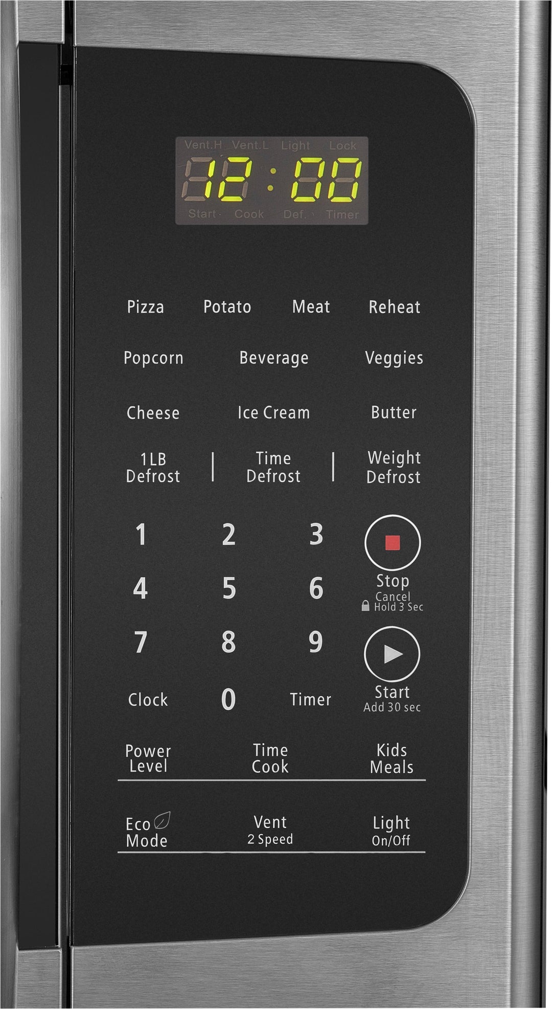 Insignia™ - 1.6 Cu. Ft. Over-the-Range Microwave - Stainless steel_2