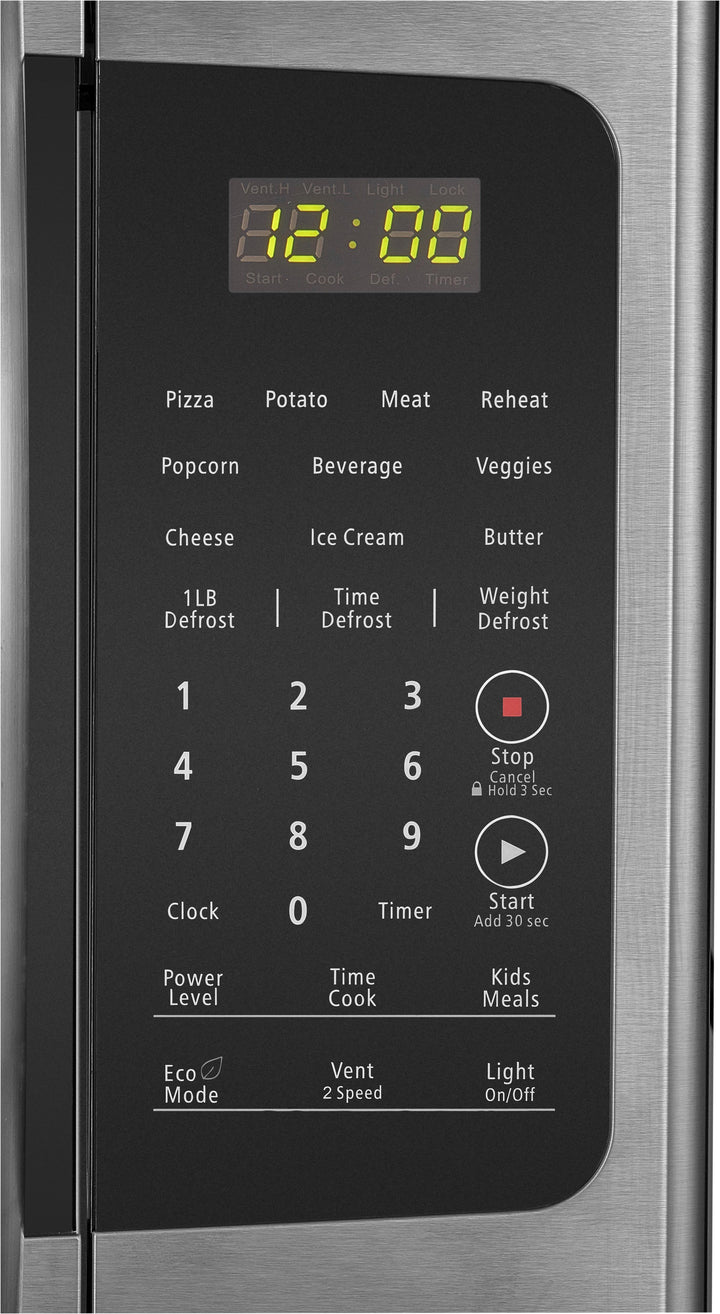 Insignia™ - 1.6 Cu. Ft. Over-the-Range Microwave - Stainless steel_2