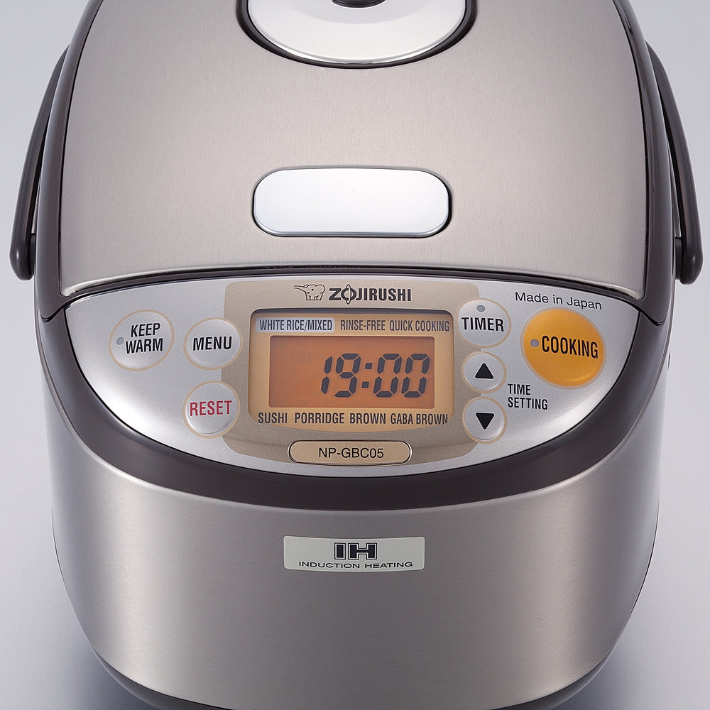 Zojirushi - 3 Cup Induction Heating Rice Cooker - Stainless Steel Brown_3