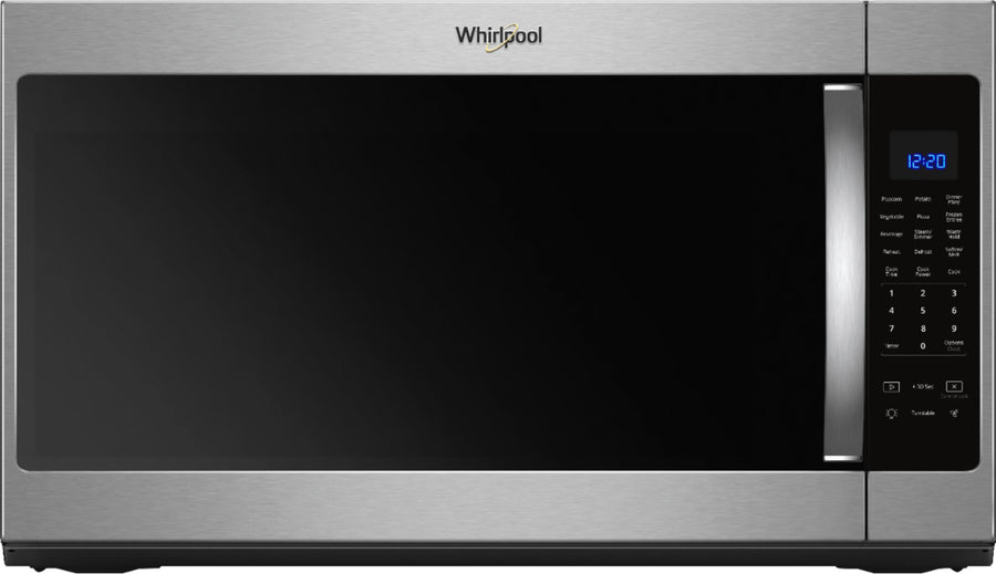 Whirlpool - 2.1 Cu. Ft. Over-the-Range Microwave with Sensor Cooking - Stainless steel_0