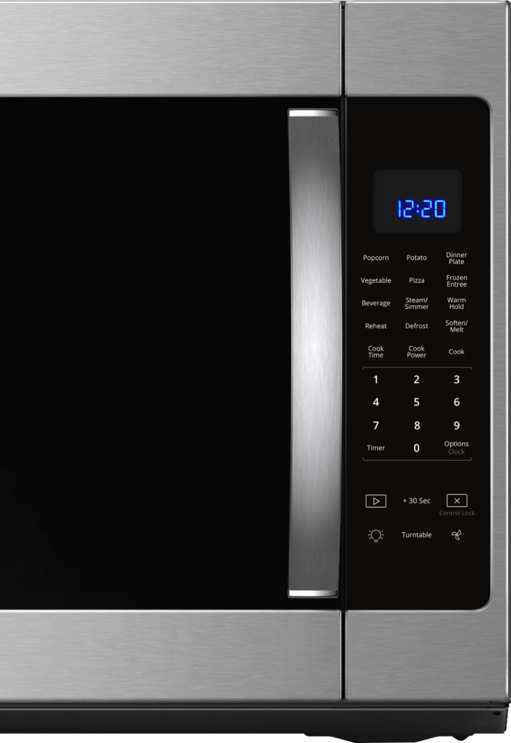 Whirlpool - 2.1 Cu. Ft. Over-the-Range Microwave with Sensor Cooking - Stainless steel_1