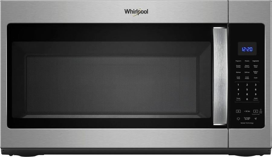 Whirlpool - 1.9 Cu. Ft. Over-the-Range Microwave with Sensor Cooking - Stainless steel_0