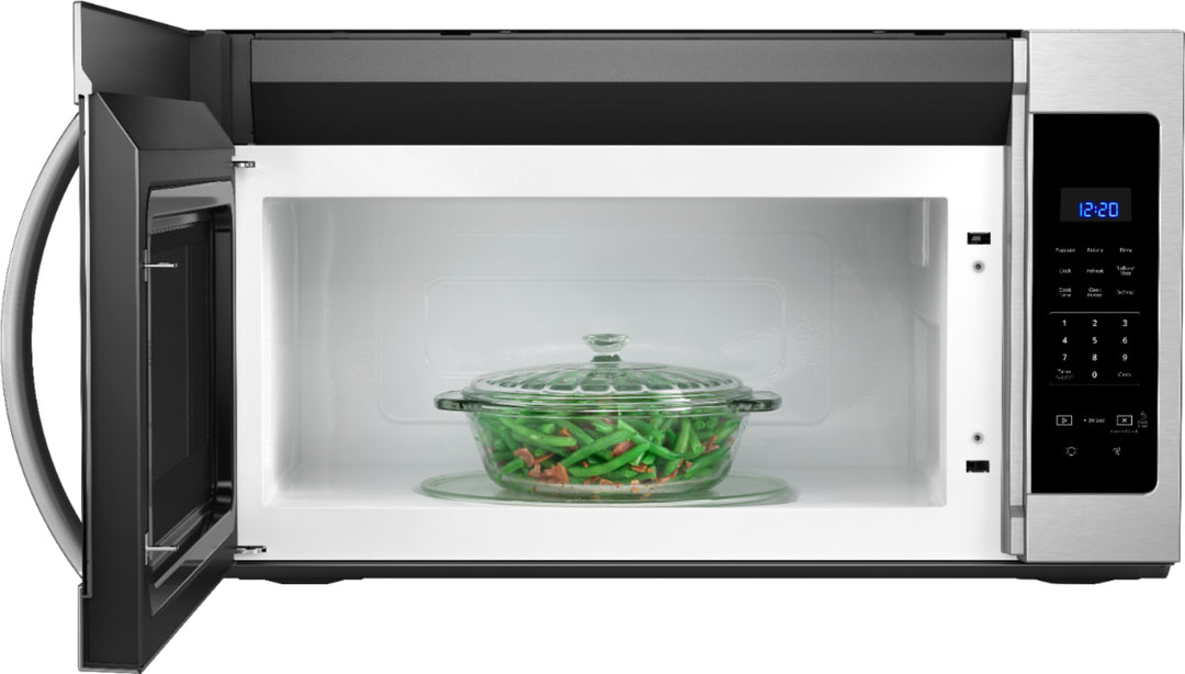Whirlpool - 1.7 Cu. Ft. Over-the-Range Microwave - Stainless steel_9