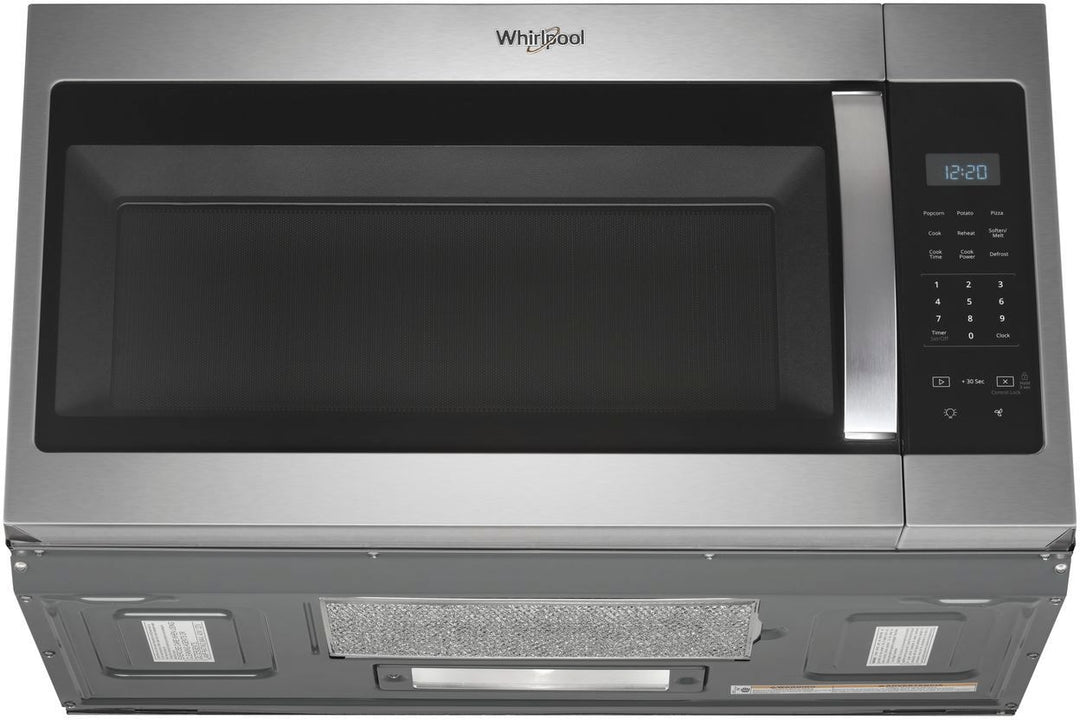 Whirlpool - 1.7 Cu. Ft. Over-the-Range Microwave - Stainless steel_4