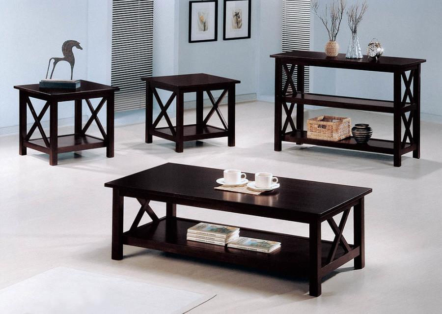 3-piece Occasional Table Set Deep Merlot_0