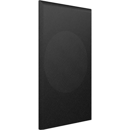 KEF - Cloth Grille for Q350 Bookshelf Speaker (Each) - Black_0