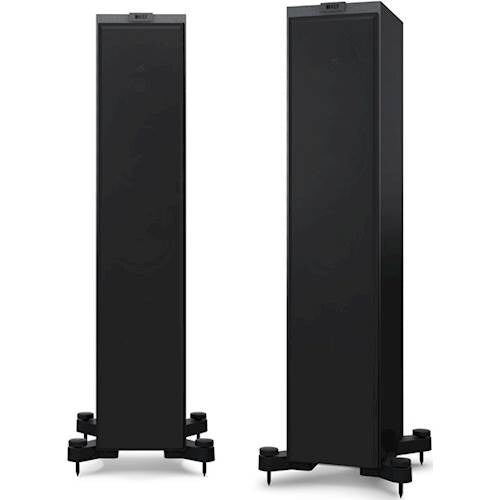 KEF - Cloth Grille for Q550 Floorstanding Speaker (Each) - Black_2