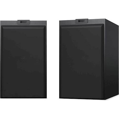 KEF - Cloth Grille for Q150 Bookshelf Speaker (Each) - Black_1