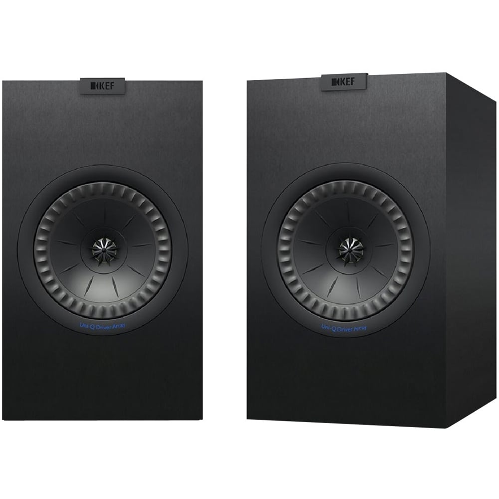 KEF - Q Series 6.5" 2-Way Bookshelf Speakers (Pair) - Satin Black_0