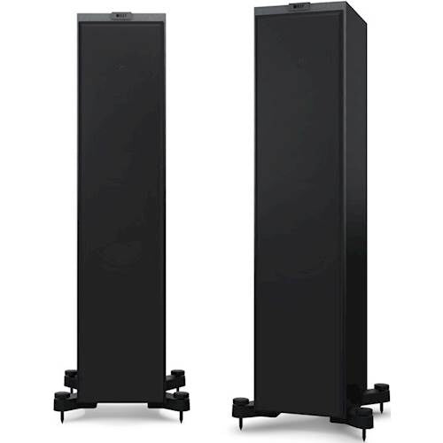 KEF - Cloth Grille for Q750 Floorstanding Speaker (Each) - Black_1