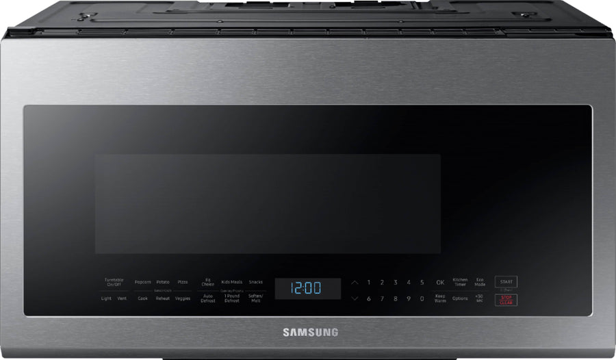 Samsung - 2.1 Cu. Ft. Over-the-Range Microwave with Sensor Cook - Stainless steel_0